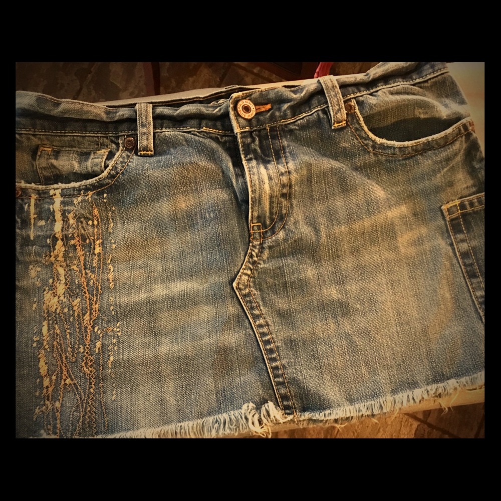 Jean skirt
